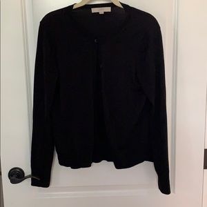 Black cardigan sz m